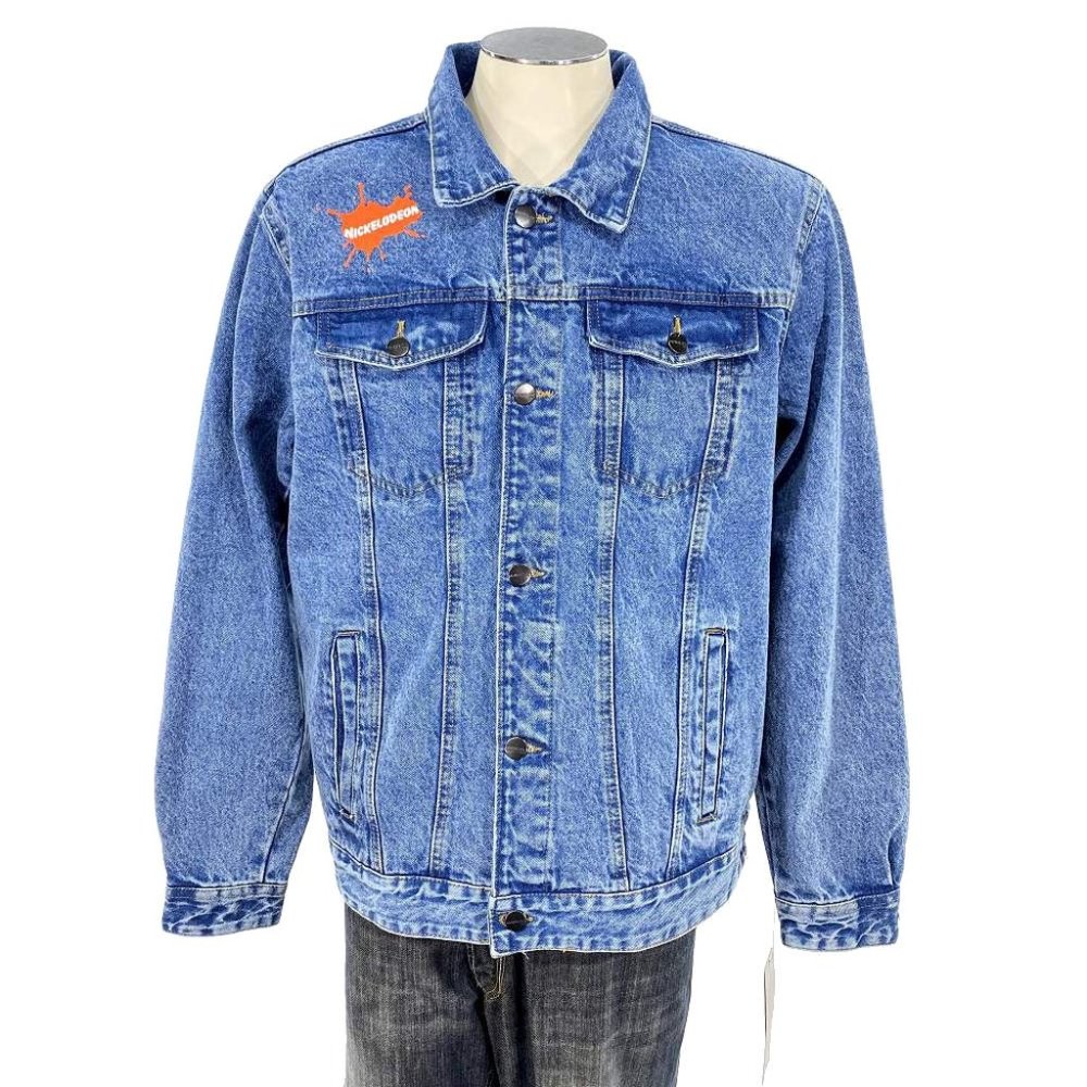 NWT Nickelodeon Members Only‎ Denim Jacket - Picture 2 of 7